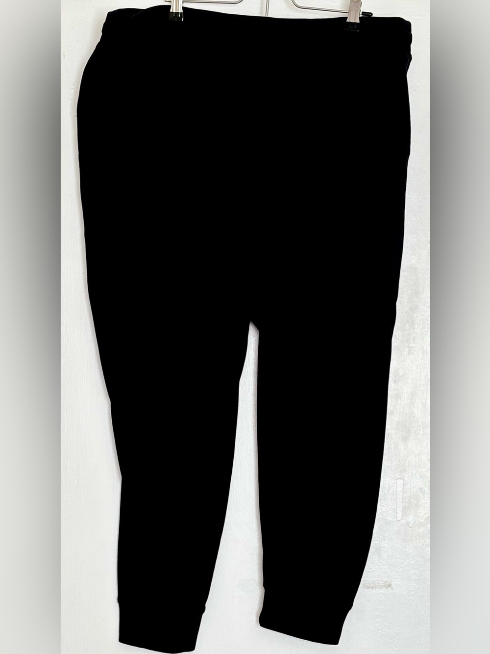 Old Navy Mid-Rise Vintage Fleece Joggers Black Size XL Petite - Picture 2 of 5